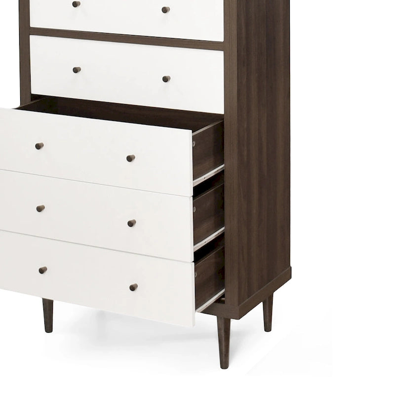 Nystrom Mid Century Modern 5 Drawer Dresser by Christopher Knight Home