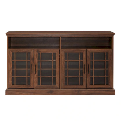 Middlebrook 58-inch Framed Glass 4-Door TV Stand
