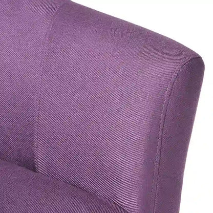 27 Upholstered Arm Chair with Rubber Wood Legs