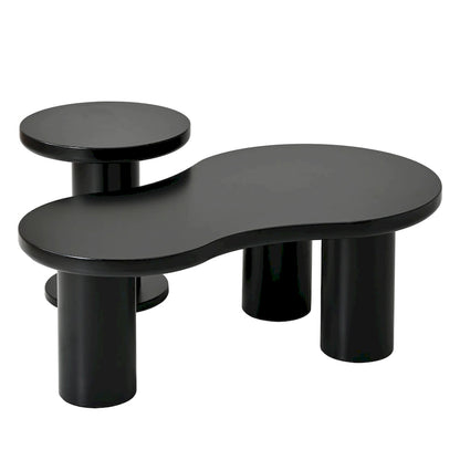 Cloud Coffee Table with Round Small Side Table