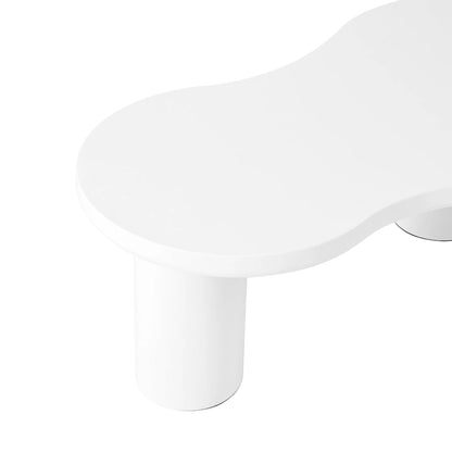 Cloud Coffee Table with Round Small Side Table