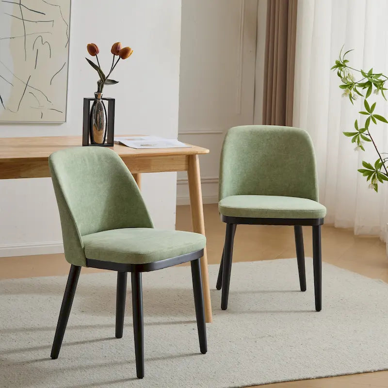 Aviana Fabric Upholstered Dining Chairs (Set of 2) by Christopher Knight Home