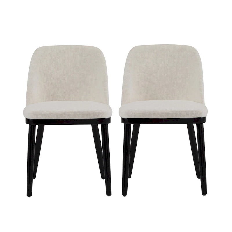 Aviana Fabric Upholstered Dining Chairs (Set of 2) by Christopher Knight Home
