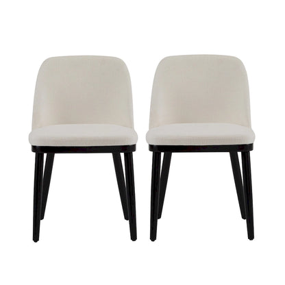 Aviana Fabric Upholstered Dining Chairs (Set of 2) by Christopher Knight Home
