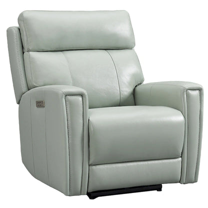 Genuine Leather Zero Gravity Power Recliner Chair with Power Headrest, USB&USB-C Port