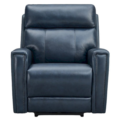 Genuine Leather Zero Gravity Power Recliner Chair with Power Headrest, USB&USB-C Port