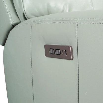 Genuine Leather Zero Gravity Power Recliner Chair with Power Headrest, USB&USB-C Port