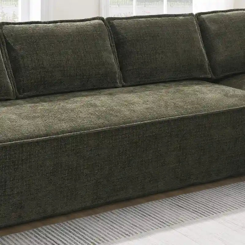 Minimalist Modular Sofa with Advanced Materials for Comfort and Style