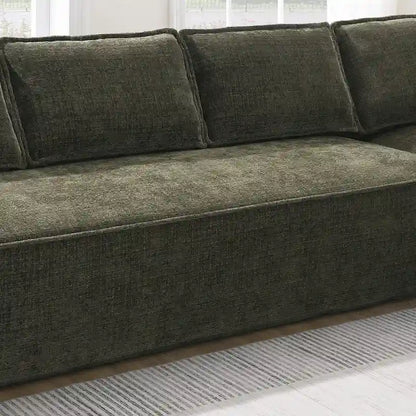 Minimalist Modular Sofa with Advanced Materials for Comfort and Style