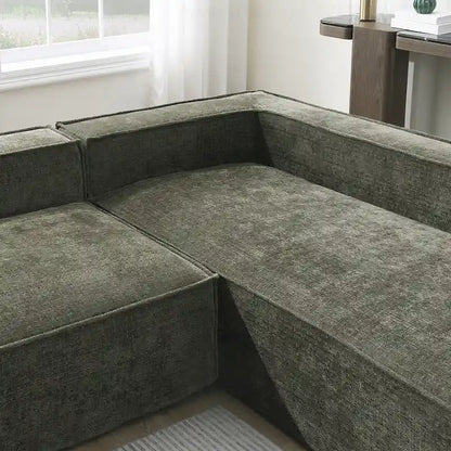 Minimalist Modular Sofa with Advanced Materials for Comfort and Style