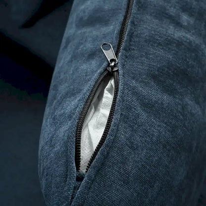 Roomfitters U-Shaped Modular Corner Sofa with Two Ottomans, Freely Transformable for Living Rooms, Studies, Home Theaters