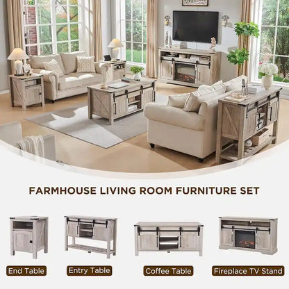 Farmhouse Entryway Table, Rustic Console Table, Wood Sofa Table