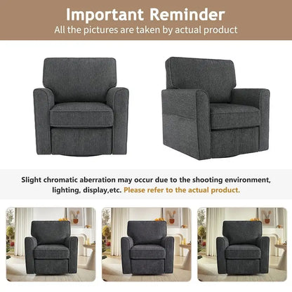 360Swivel Chair Accent Barrel Armchair