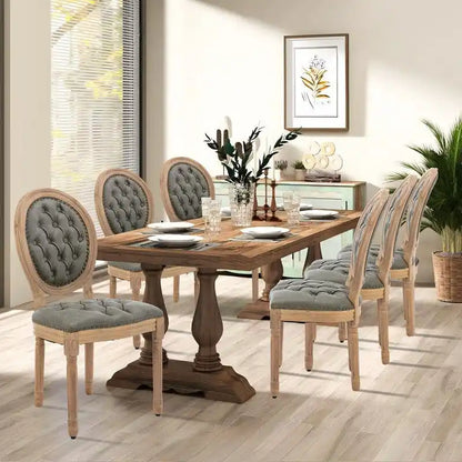 French Dining Chair with Nailhead Trim Set of 4