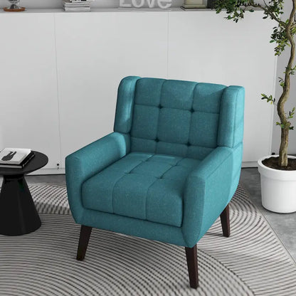 Tufted Arm Chair Upholstered Lounge Chair