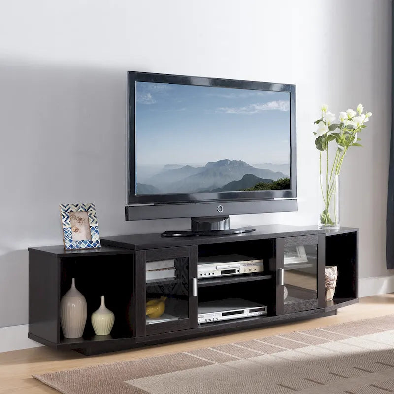 Rasa Contemporary 72-inch Multifunctional Storage TV Console by Furniture of America