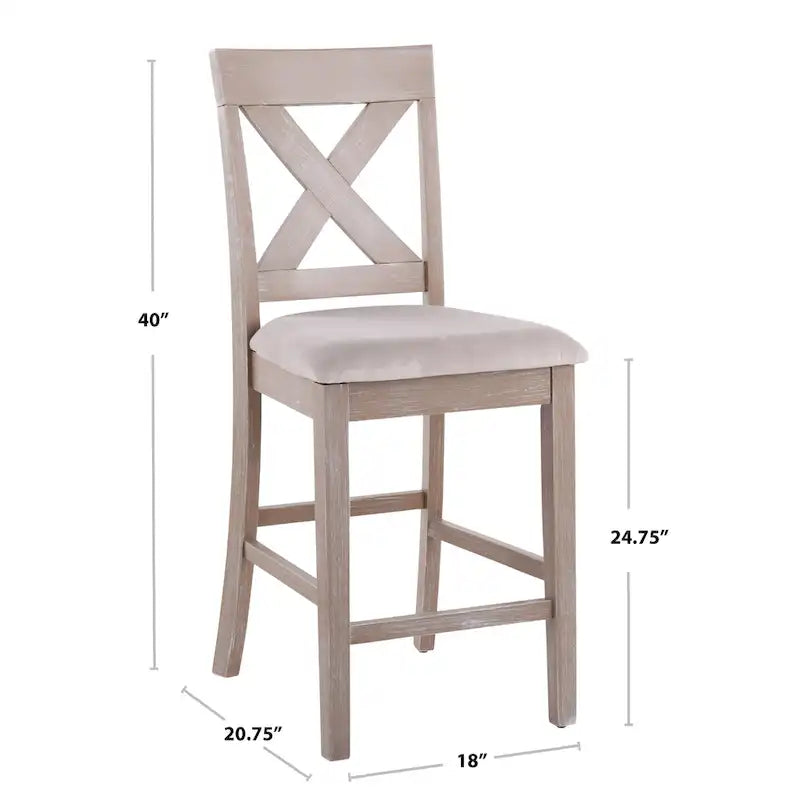 The Gray Barn Finlay 5-Piece Counter Height Dining Set