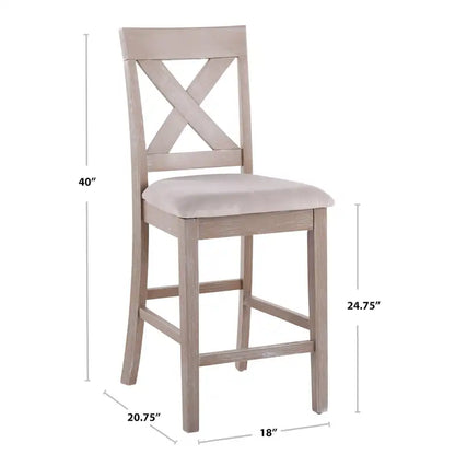 The Gray Barn Finlay 5-Piece Counter Height Dining Set