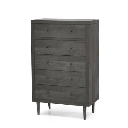 Nystrom Mid Century Modern 5 Drawer Dresser by Christopher Knight Home