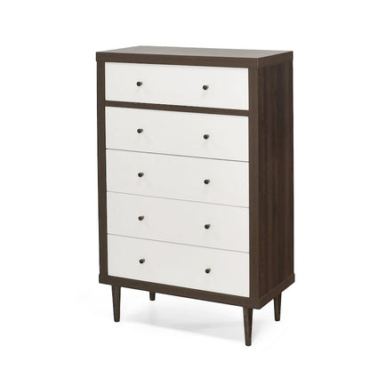 Nystrom Mid Century Modern 5 Drawer Dresser by Christopher Knight Home