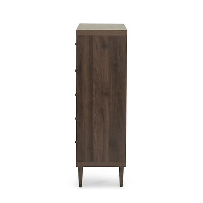 Nystrom Mid Century Modern 5 Drawer Dresser by Christopher Knight Home