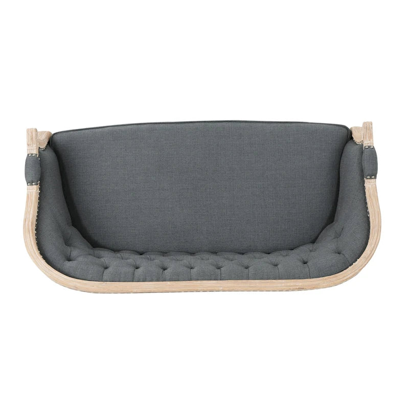 Faye Tufted Upholstered Loveseat by Christopher Knight Home