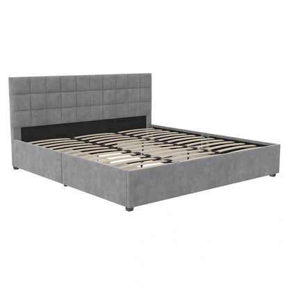 CosmoLiving Serena Upholstered Bed with Drawers