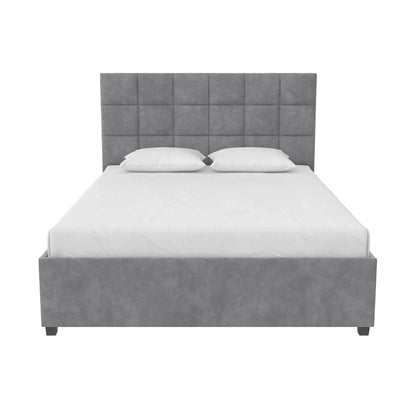 CosmoLiving Serena Upholstered Bed with Drawers