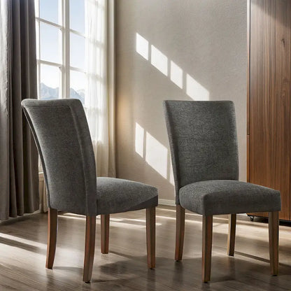 Dinant Upholstered Parson Dining Chairs (Set of 2)