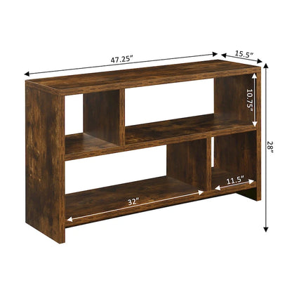 Convenience Concepts Northfield 55 inch TV Stand Console with Shelves