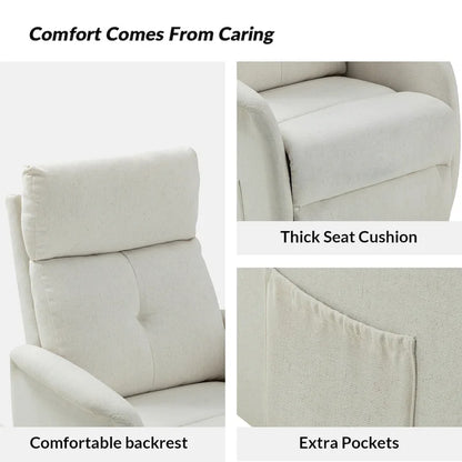 Elisa Power Remote Lift Assist Recliner Set Of 2 with Metal Base