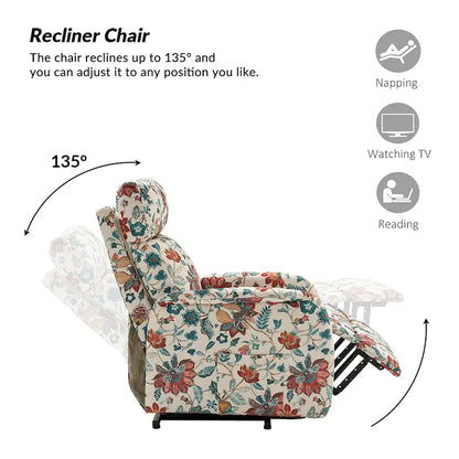 Elisa Power Remote Lift Assist Recliner Set Of 2 with Metal Base