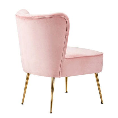 Haven Contemporary Velvet Upholstered Accent Chair
