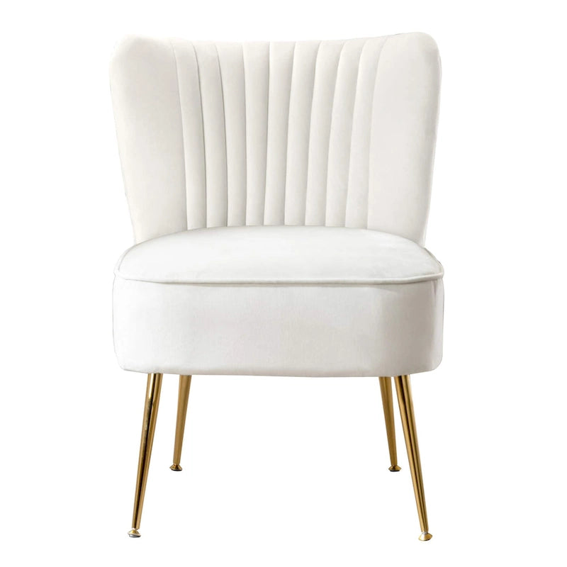 Haven Contemporary Velvet Upholstered Accent Chair