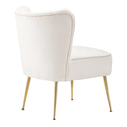 Haven Contemporary Velvet Upholstered Accent Chair