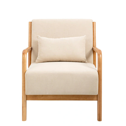 Leon Mid Century Modern Upholstered Accent Chairs Armchair Set of 2