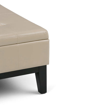 WYNDENHALL Lancaster 36-in. Wide Contemporary Square Table Ottoman