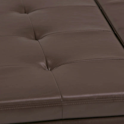 WYNDENHALL Lancaster 36-in. Wide Contemporary Square Table Ottoman