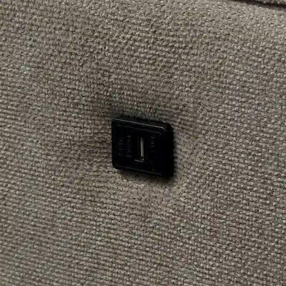 Loveseat With Waterproof Fabric, USB Charge