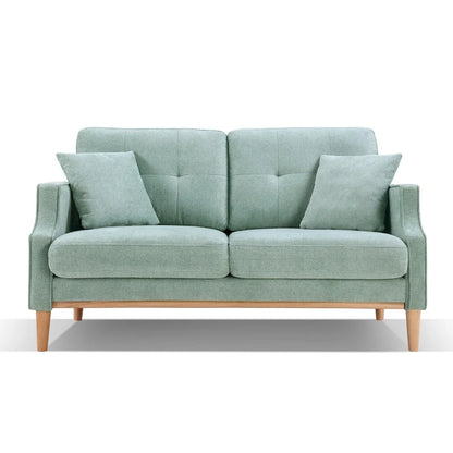 Loveseat With Waterproof Fabric, USB Charge