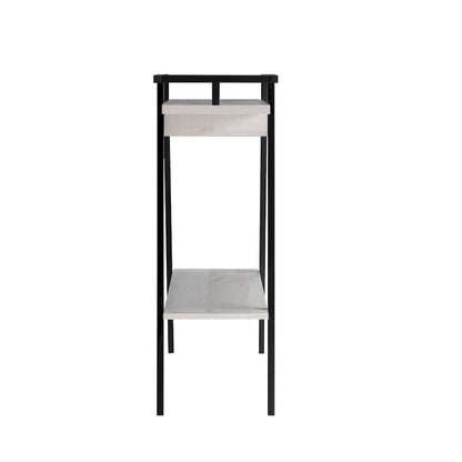 Russell Urban 31-inch Metal Two-tier Console Table