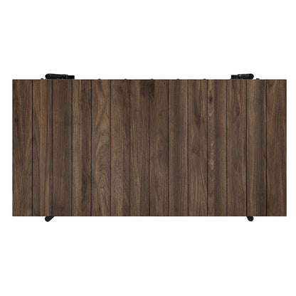 Hyssop Farmhouse Steel 2-Piece Coffee Table Set with Shelf by Furniture of America