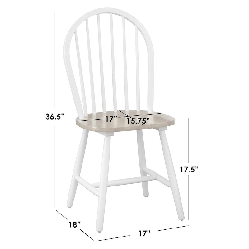 Simple Living Rollo Solid Wood 5-piece Drop-Leaf Dining Set