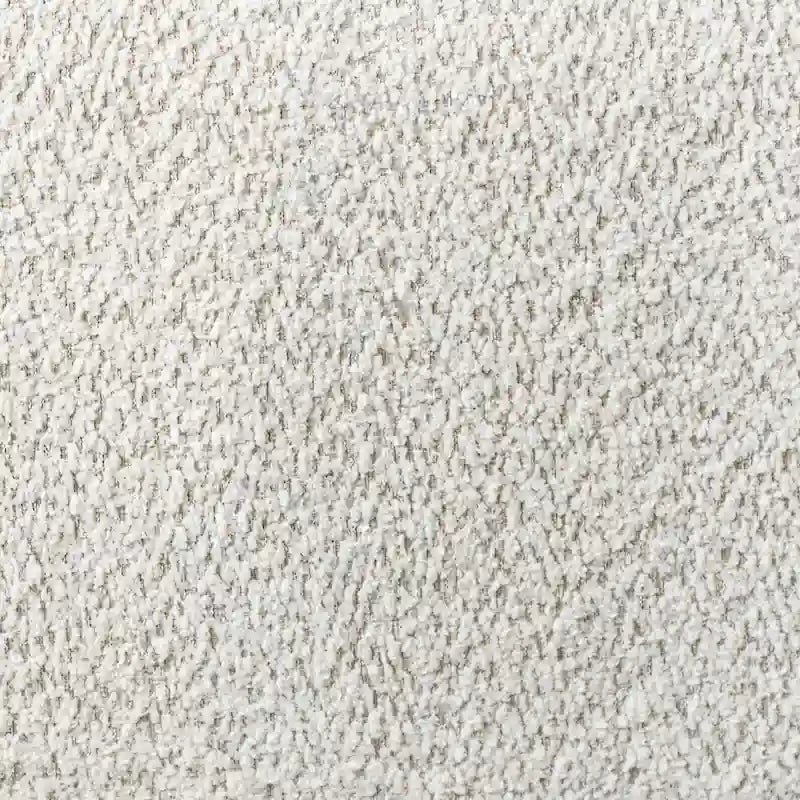 Furniture of America Ophelia Modern Curved Arms Boucle Sofa Couch with Kidney Style Seat and Round Wooden Legs
