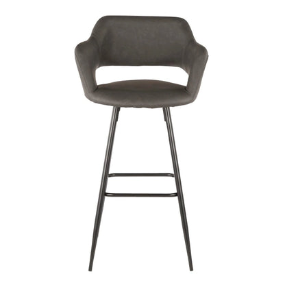 Carson Carrington Vallen Faux Leather Bar Stools (Set of 2) - N/A