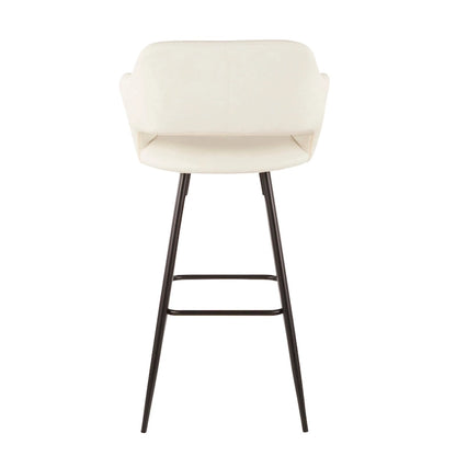 Carson Carrington Vallen Faux Leather Bar Stools (Set of 2) - N/A