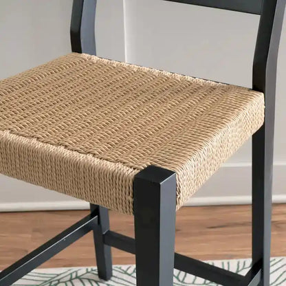 Caelan Seagrass 24-Inch Counter Stool (Set of 2)