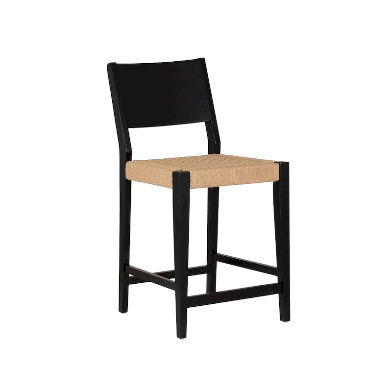 Caelan Seagrass 24-Inch Counter Stool (Set of 2)