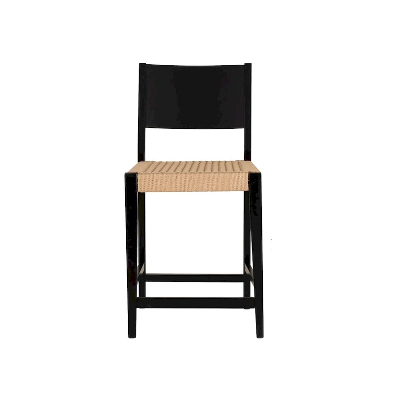 Caelan Seagrass 24-Inch Counter Stool (Set of 2)