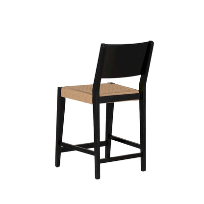 Caelan Seagrass 24-Inch Counter Stool (Set of 2)